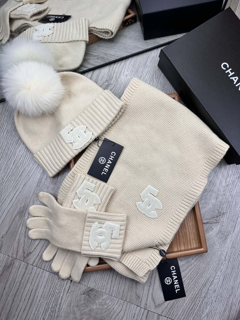 Chanel Caps Scarfs